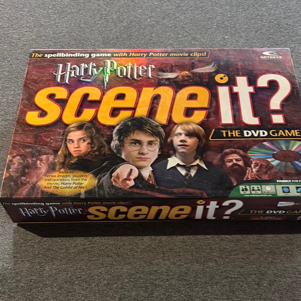 Scene it?  Harry Potter Trivia Board Game